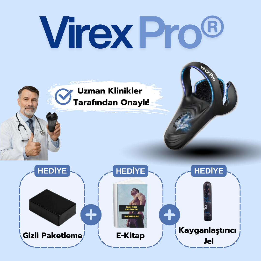 VIREX PRO™ TİTREŞİMLİ MASAJ ALETİ