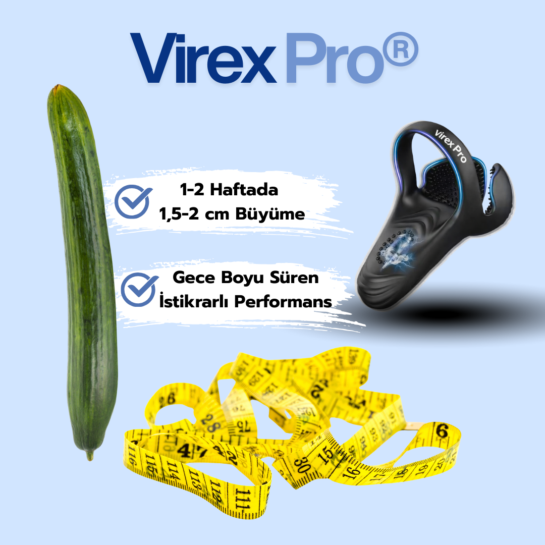 VIREX PRO™ TİTREŞİMLİ MASAJ ALETİ